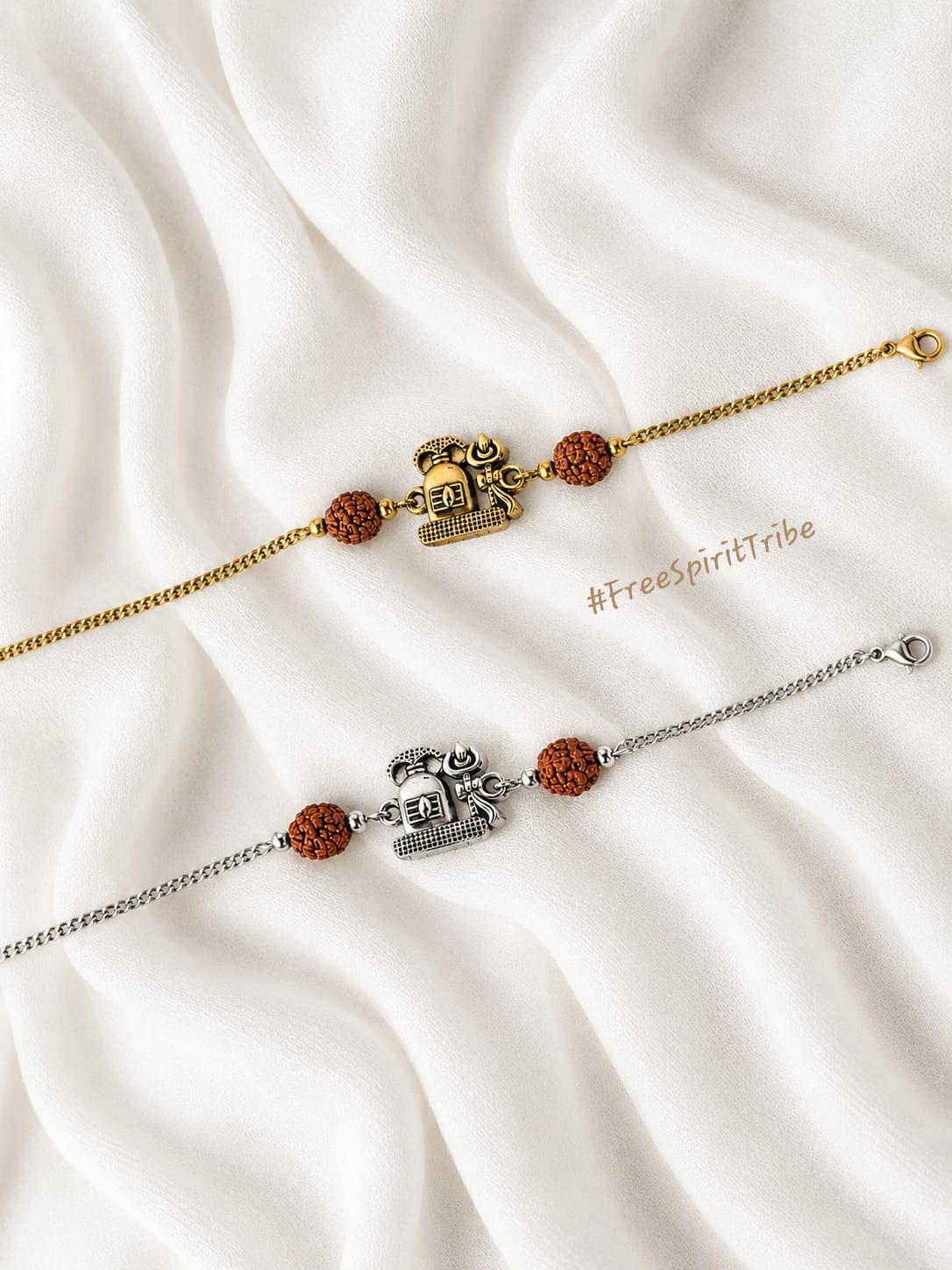 Shivling Rakhi Bracelet