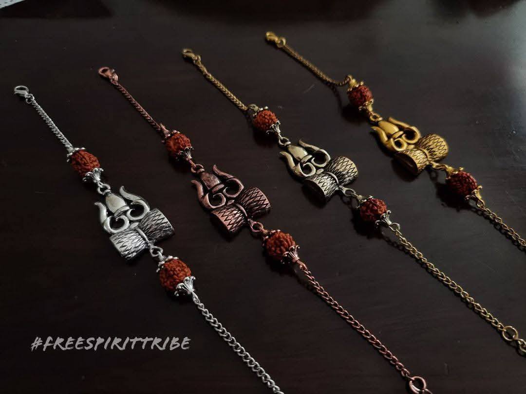Trishul Rudraksha Bracelet