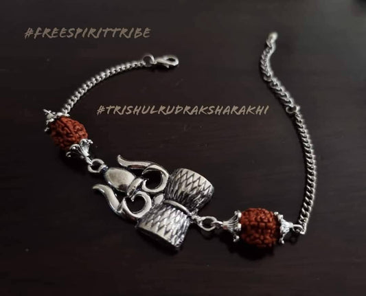 Trishul Rudraksha Bracelet