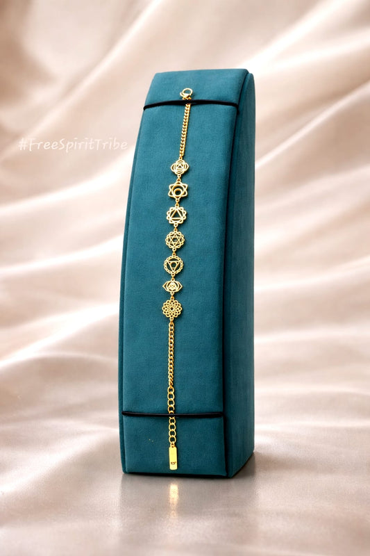 Enlightening 7 Chakra Bracelet - Soul | Yoga | Spiritual Jewellery