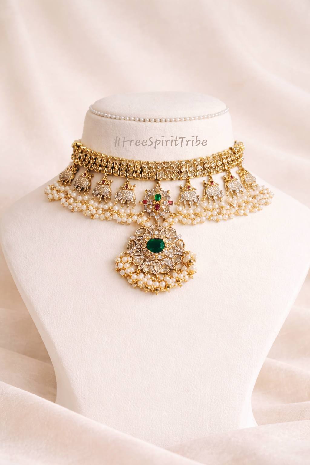 Magnificent Elephant Choker Set