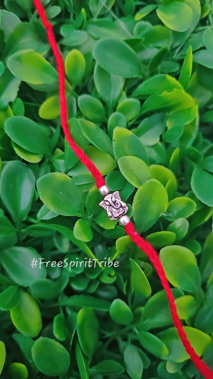 Minimalist Ganesha Raksha Sutra