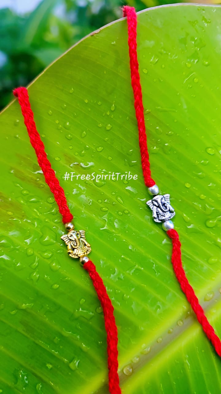 Minimalist Ganesha Raksha Sutra