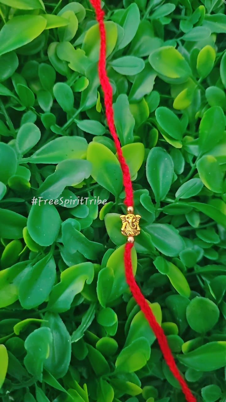Minimalist Ganesha Raksha Sutra
