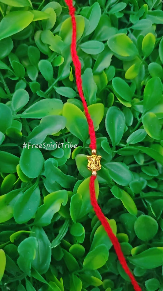 Minimalist Ganesha Raksha Sutra