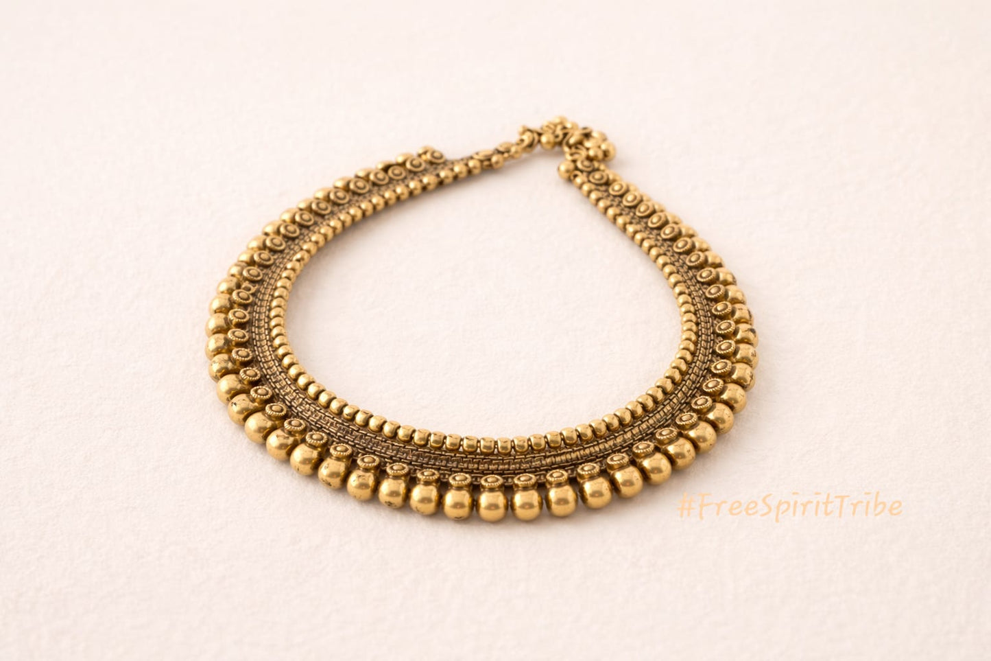 Classy Beads Necklace - Premium Oxidised