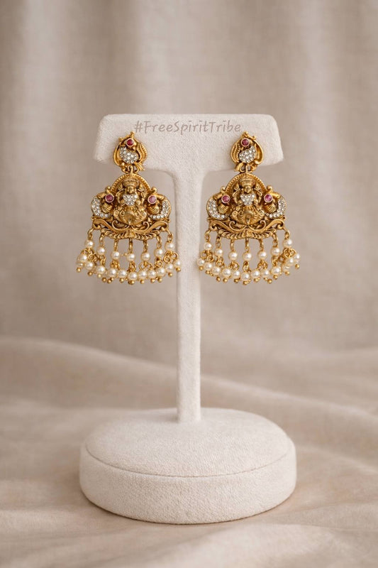 Exquisite Lakshmi Necklace Set