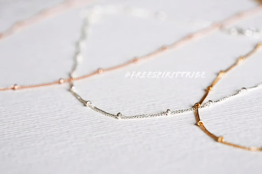 Dainty Beads Waist Chain - Daily Wear