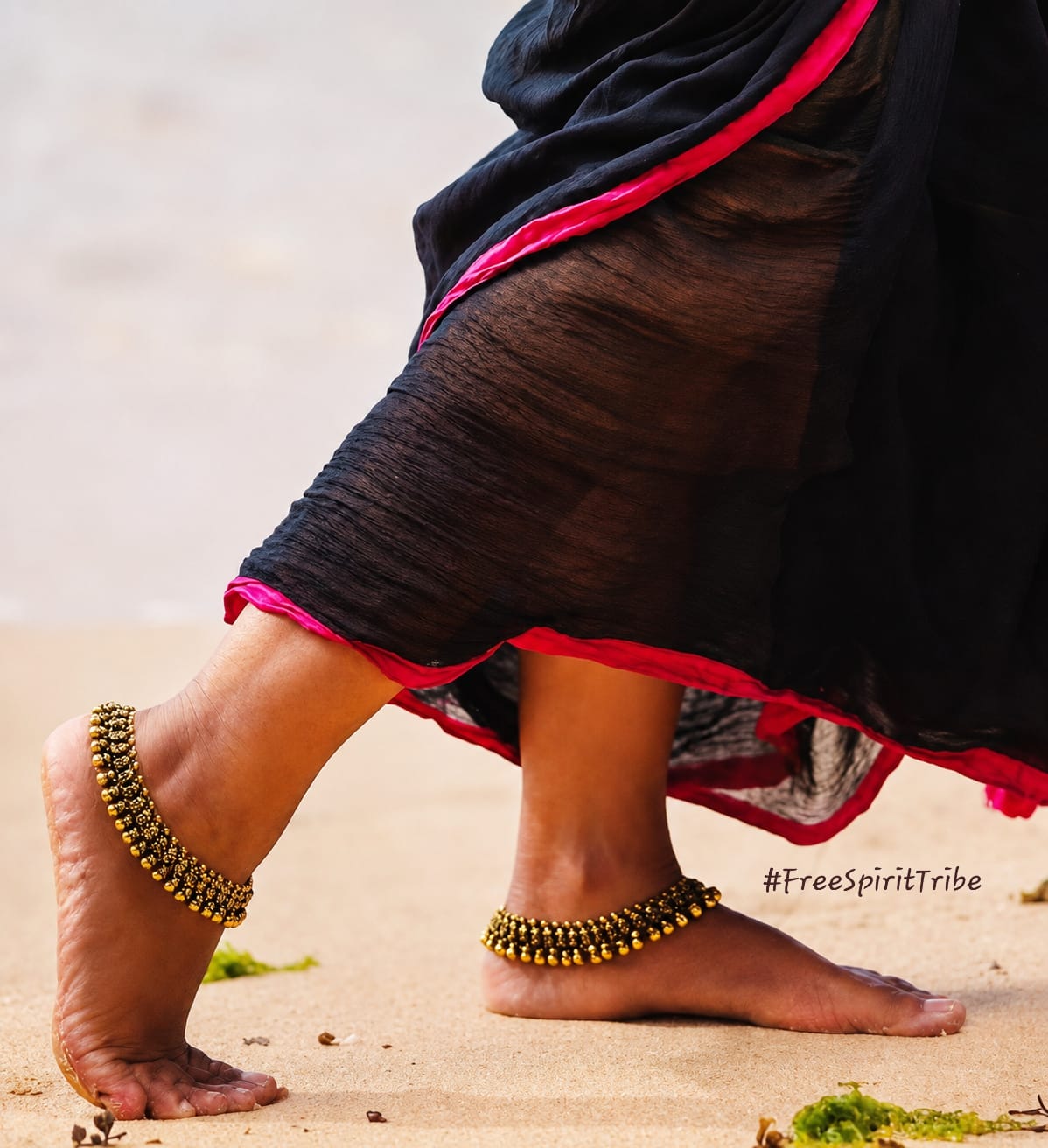 Prestige Vintage Beads Anklet - Pair