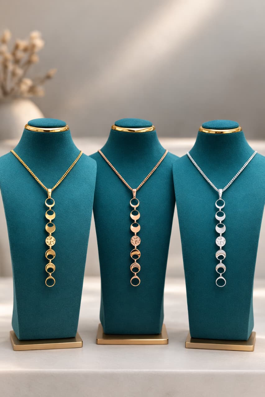 Deluxe Moon Phase Necklace