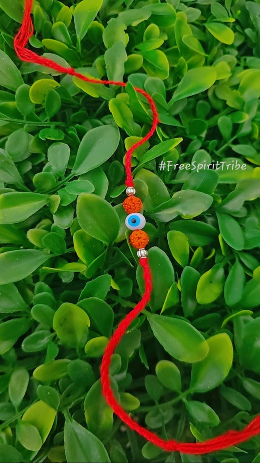 Rudraksha Evil Eye Raksha Sutra